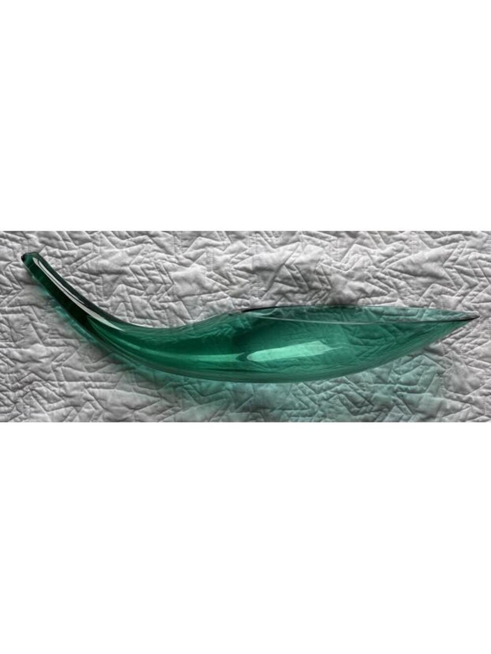 1959 NILE Blenko Art Glass Cornucopia Horn